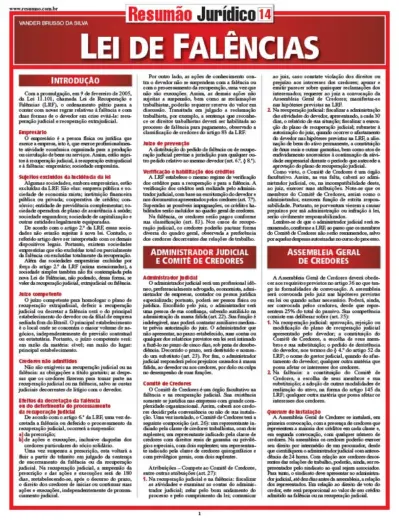 Lei de falências