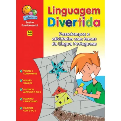 Linguagem Divertida: 7-8 anos (Vermelho)