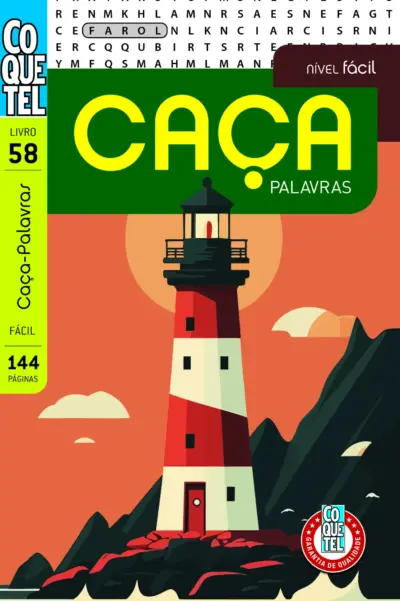Livro Coquetel Caça-Palavras 58