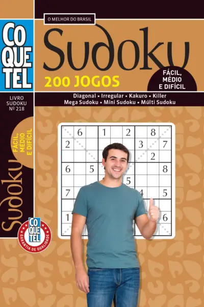 Livro Coquetel Sudoku 218