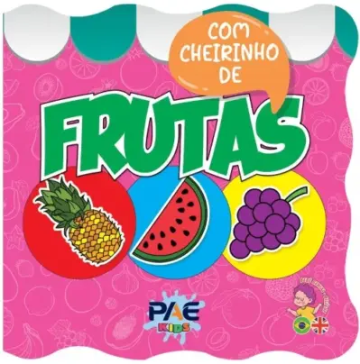 Livro de banho com cheirinho - Frutas