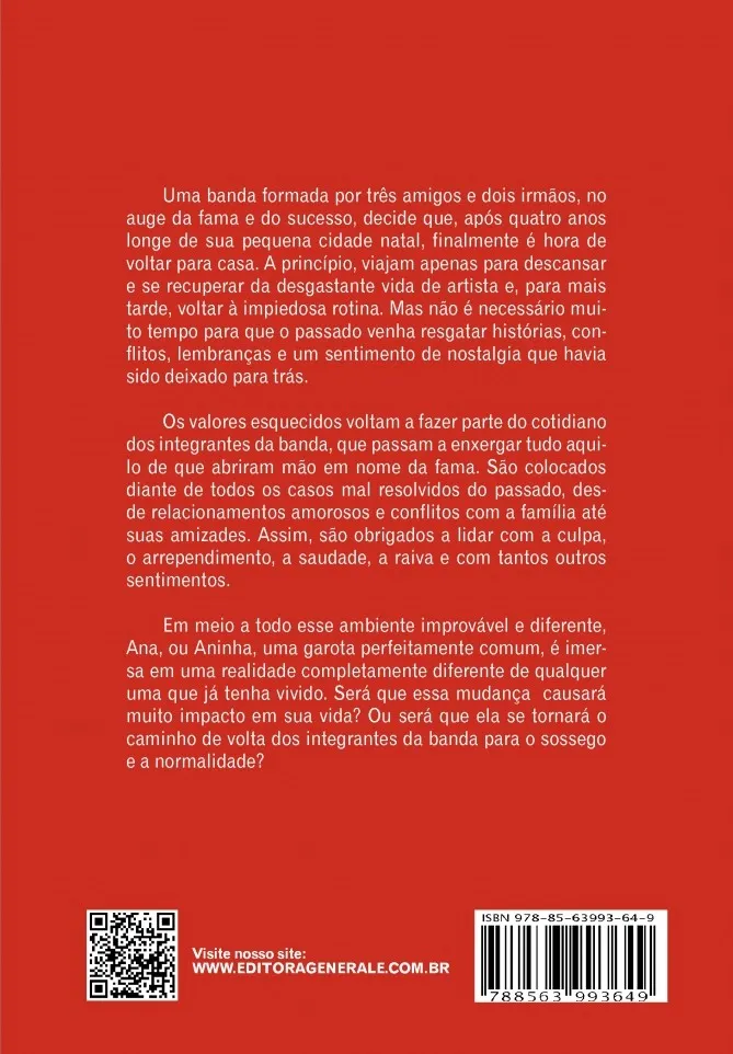 Mais uma chance: O amor vai te buscar Mais uma chance Quarta Capa