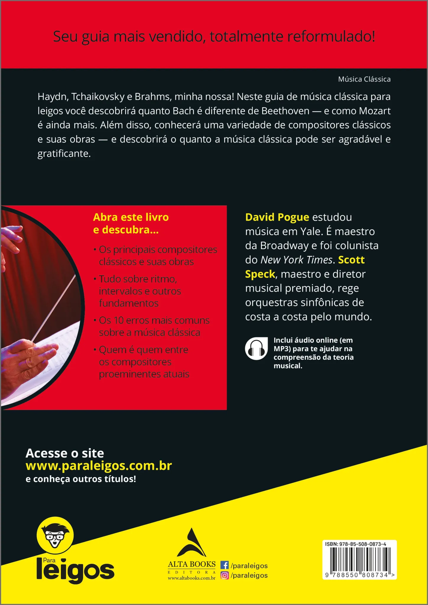 Música clássica para leigos: Música clássica para leigos Quarta Capa