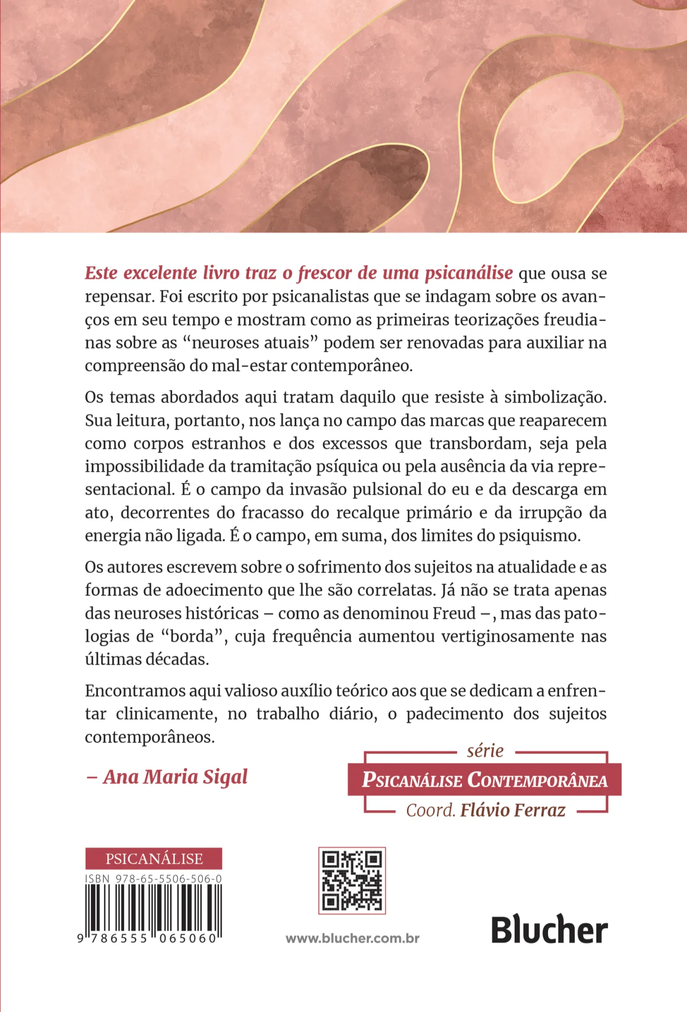 O grão de areia no centro da pérola: sobre as neuroses atuais O grão de areia no centro da pérola Quarta Capa