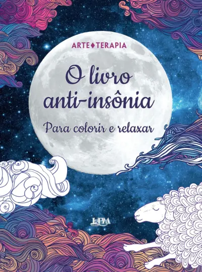 O livro anti-insônia para colorir e relaxar