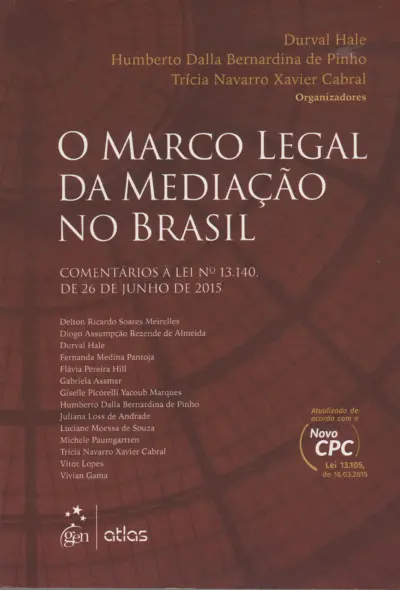 O marco legal da mediação no Brasil