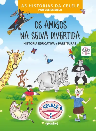 Os amigos na selva divertida