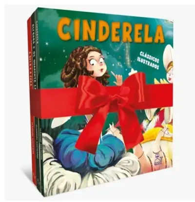 Presente perfeito ( cinderela - o ali babá e os quarenta ladrões - a bela e a fera )