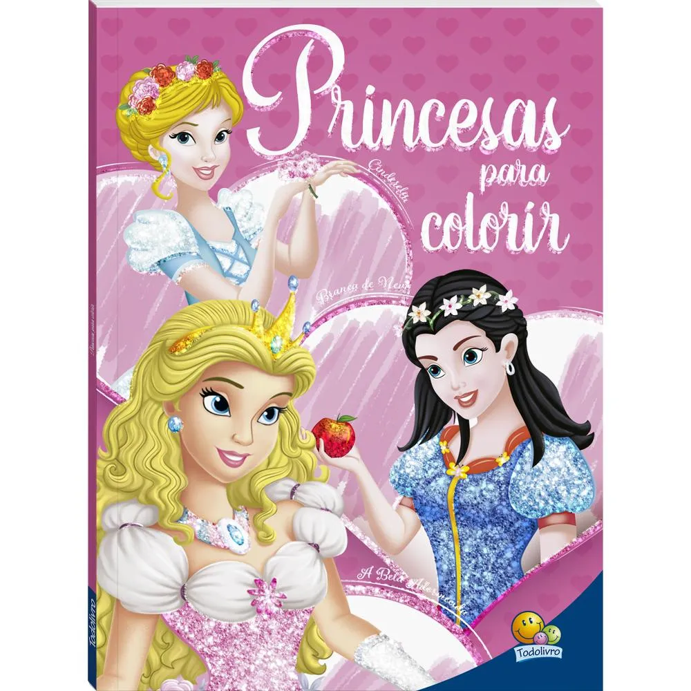 Princesas para Colorir: Princesas para Colorir: