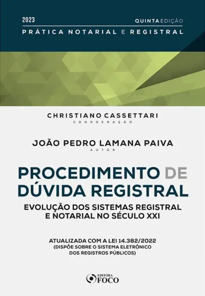 Procedimento de Dúvida Registral - 5ª ED - 2023