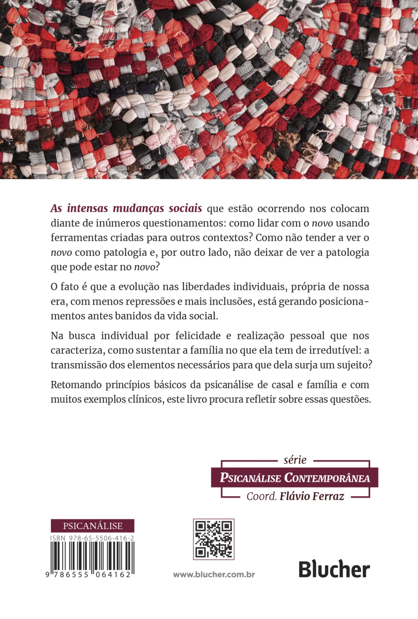 Psicanálise de casal e família: uma introdução Psicanálise de casal e família Quarta Capa