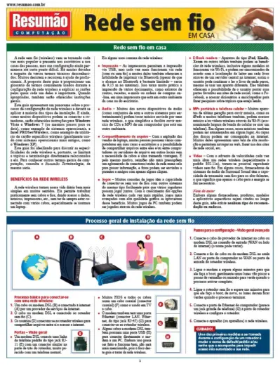 Rede sem fio em casa