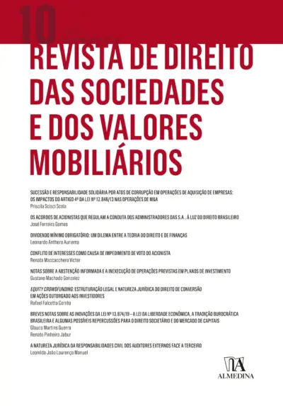 Revista de direito das sociedades e dos valores mobiliários nº10