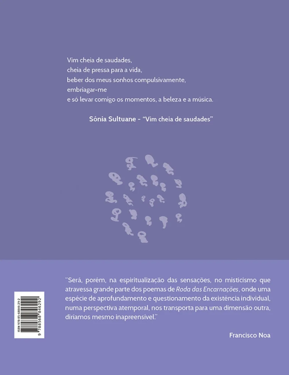 Roda das encarnações: Roda das encarnações Quarta Capa