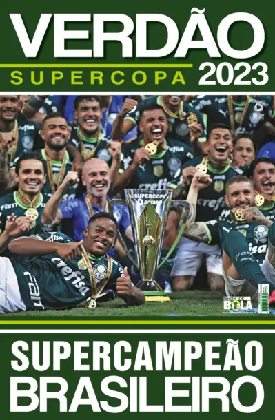 Show de Bola Magazine Superpôster - Palmeiras Campeão Supercopa do Brasil 2023