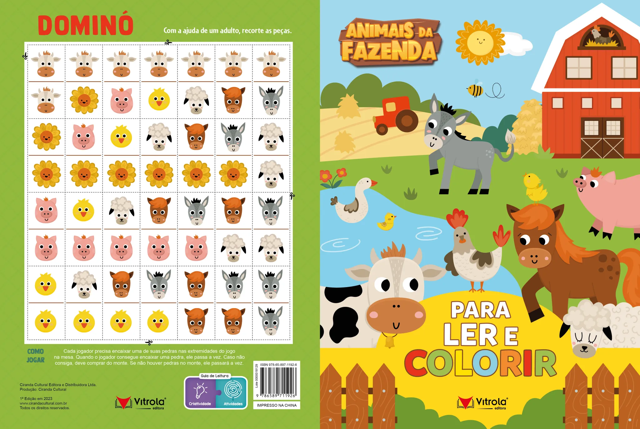 Super color pack - Animais da fazenda: Super color pack - Animais da fazendaImagens Internas