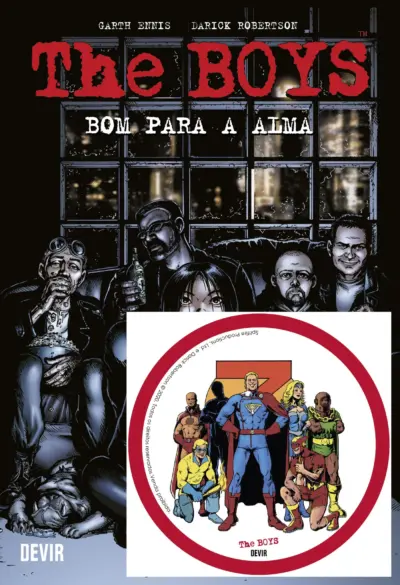 The Boys volume 3: Bom para a alma - com adesivo