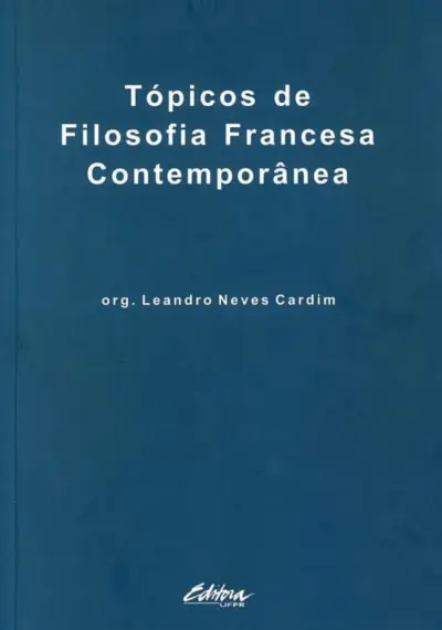 Tópicos de filosofia francesa contemporânea