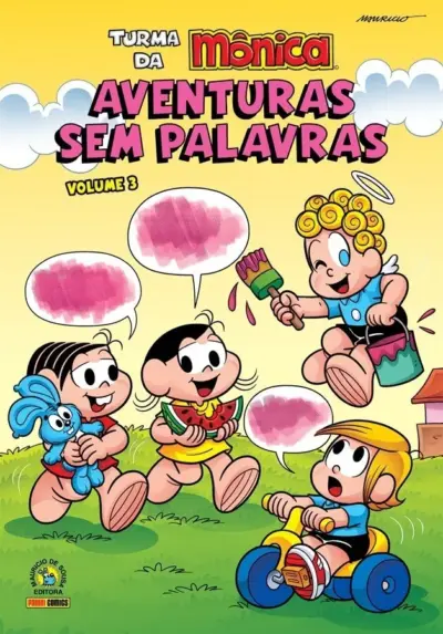 Turma da mônica: aventuras sem palavras vol.03