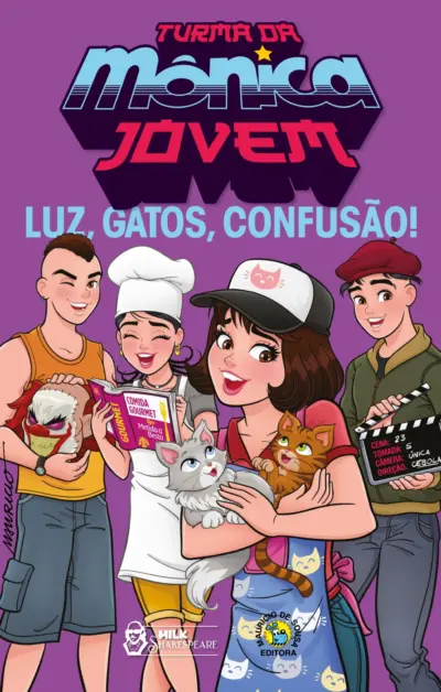 Turma da mônica jovem: luz, gatos, confusão!