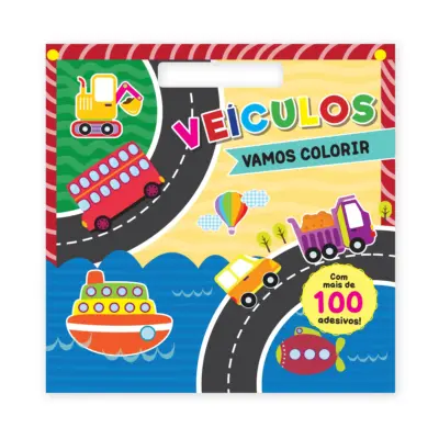 Vamos colorir - veículos