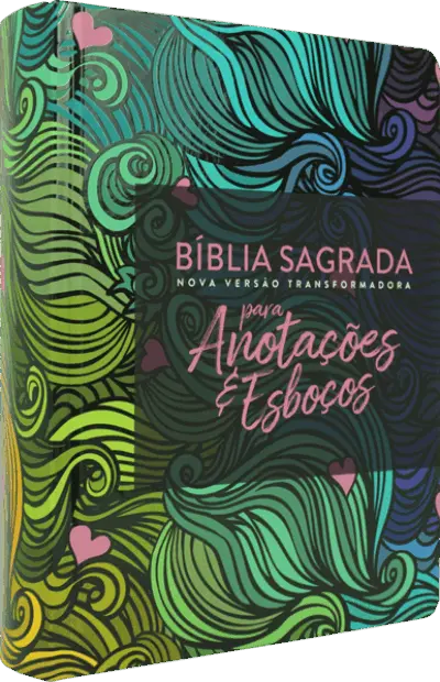 Bíblia Sagrada Nova Versão Transformadora: Para anotações e esboços - Multicores
