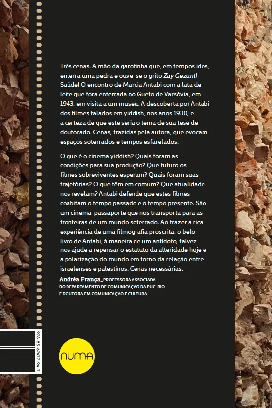 Cinema Yiddish: um passaporte para a cultura: Cinema Yiddish: um passaporte para a cultura Quarta Capa