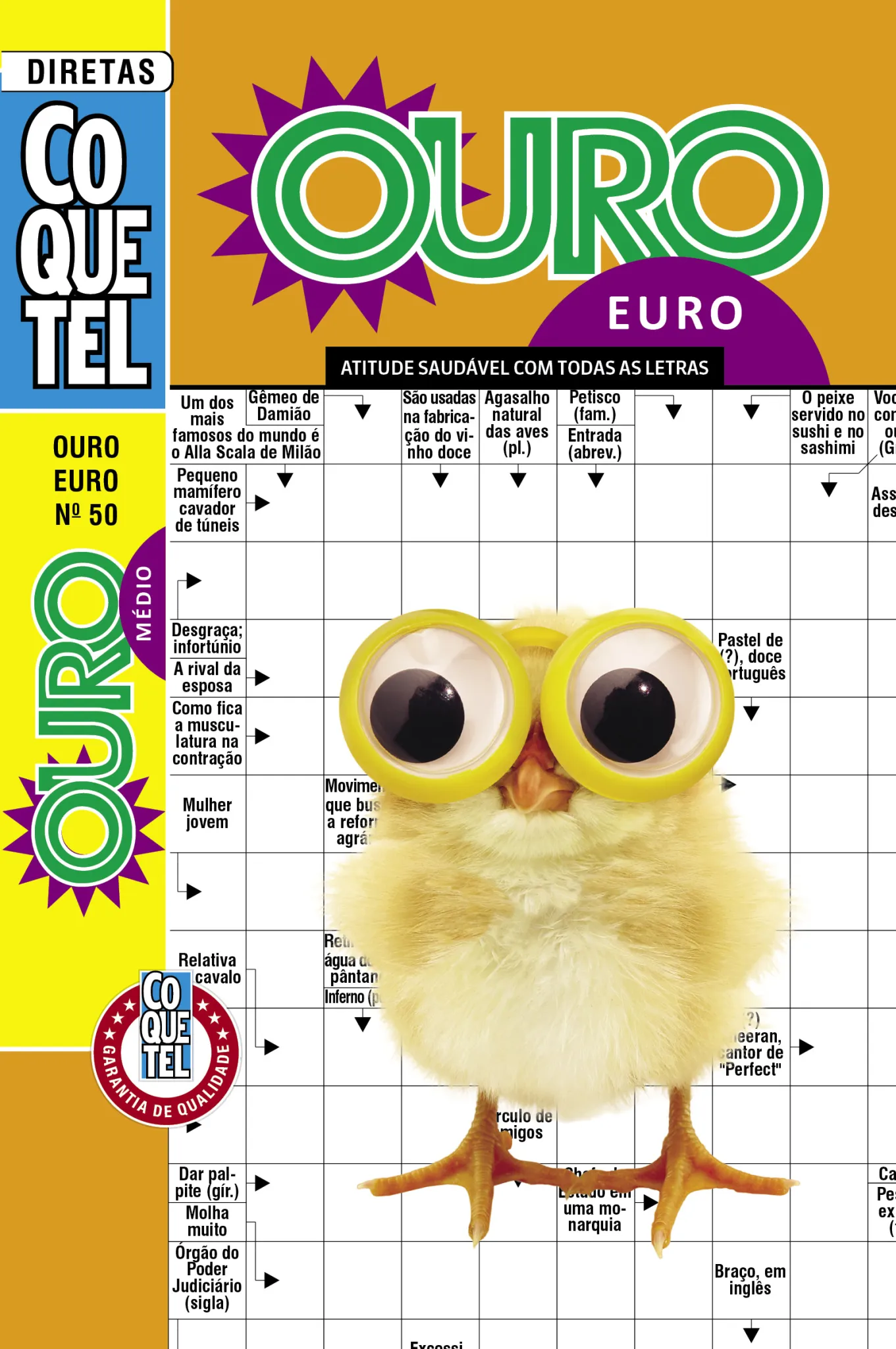 Livro Coquetel Ouro Euro 50: Livro Coquetel Ouro Euro 50: