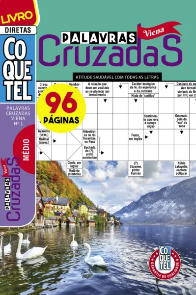 Livro Coquetel Palavras Cruzadas Viena 1
