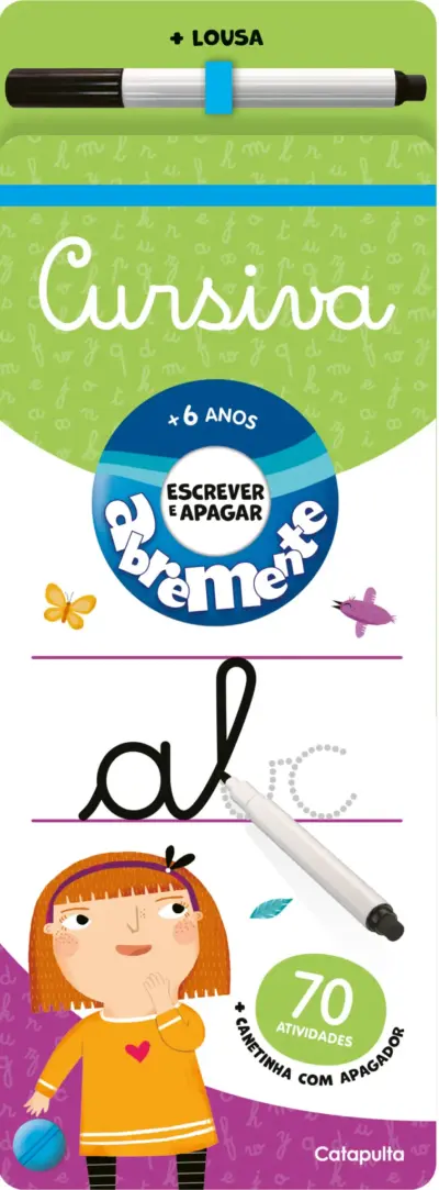 Abremente escreve e apaga - Cursiva