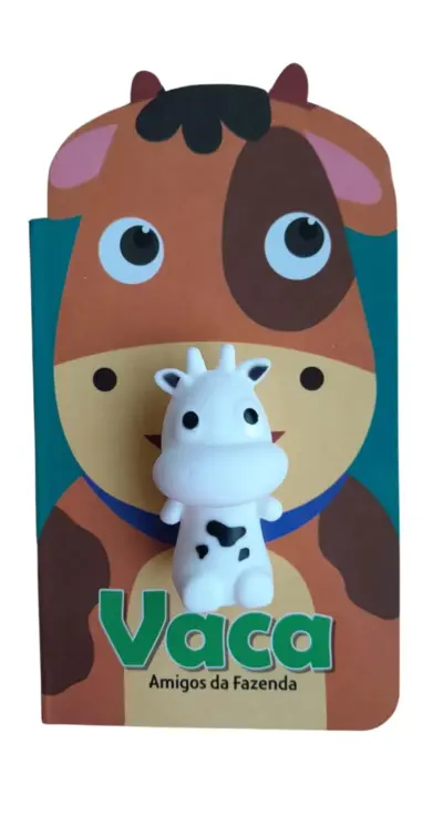 Amigos da Fazenda - Vaca - Com Dedoche