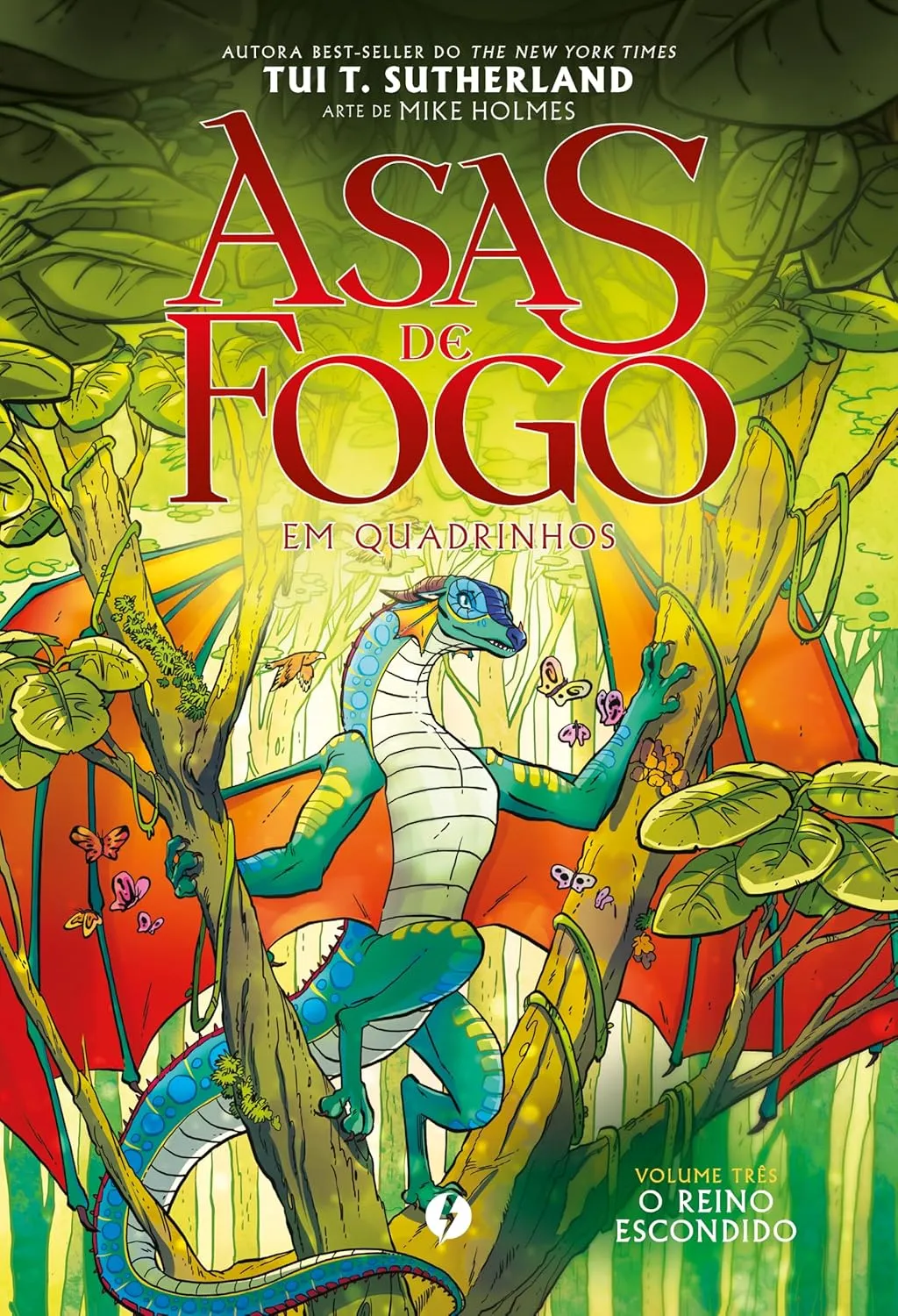 Asas de fogo: o reino escondido em quadrinhos – segundo livro da série asas de fogo: Asas de fogo: o reino escondido em quadrinhos – segundo livro da série asas de fogo: