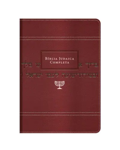 Bíblia Judaica Completa - Capa Vinho
