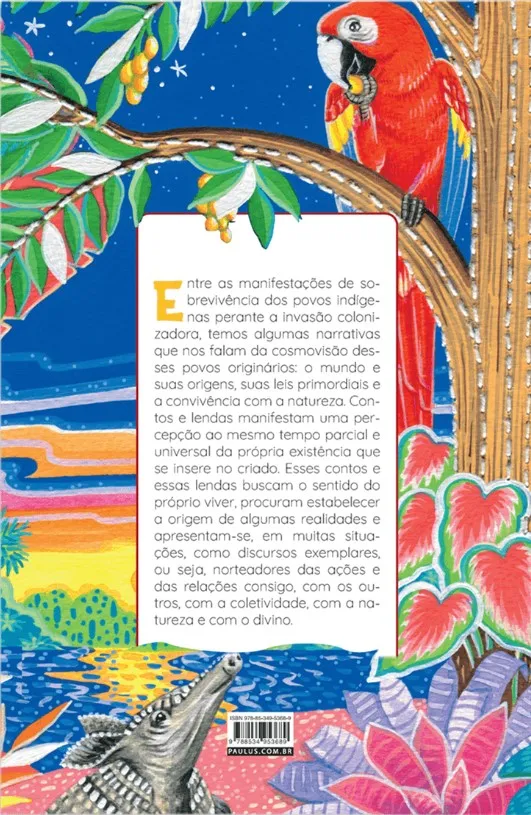 Contos e lendas da América Latina: Contos e lendas da América Latina Quarta Capa