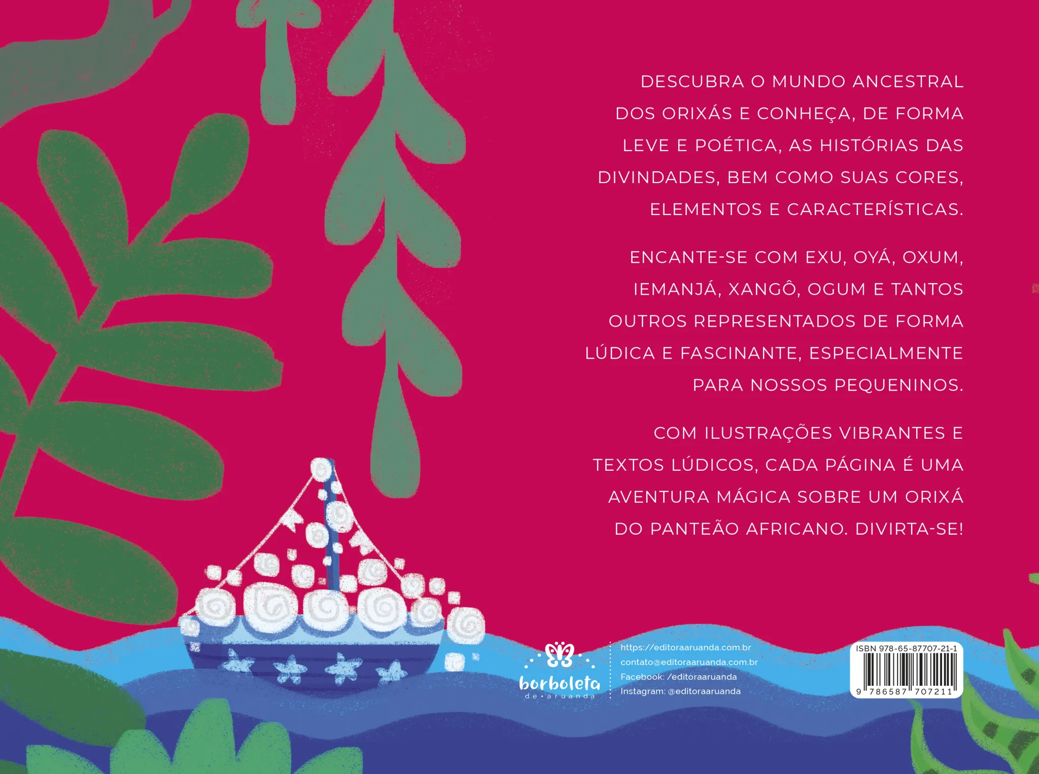 Eré mi: mitologia africana para crianças Eré mi Quarta Capa