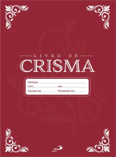 Livro de Registro - Crisma