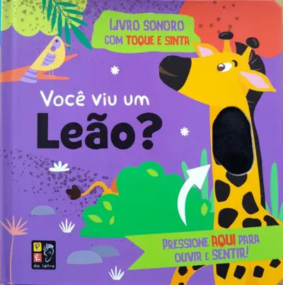 Toque e sinta sonoro - Você viu um leão?