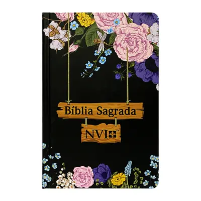 Bíblia slim NVI ‐ jardim preta