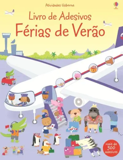 Férias de verão : Livro de adesivos