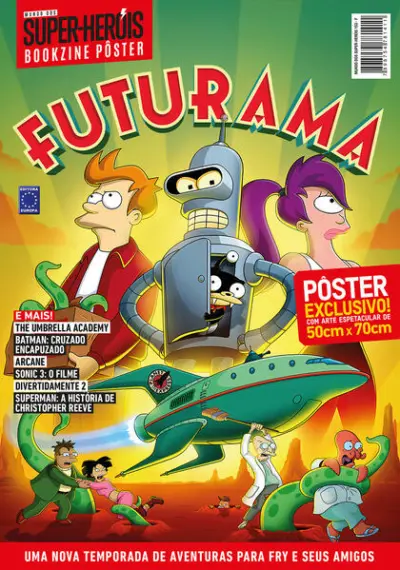 Futurama - Superpôster Mundo dos Super-Heróis