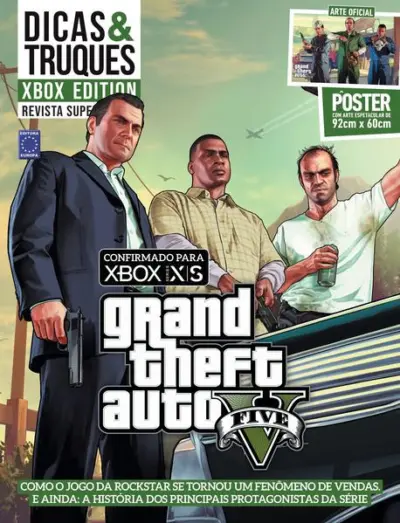 Grand Theft Auto V - Superpôster Dicas e Truques Xbox Edition