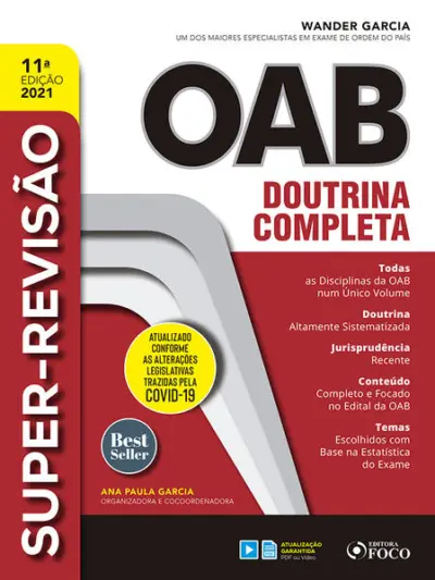 SUPER-REVISÃO OAB - DOUTRINA COMPLETA - 11ª ED - 2021