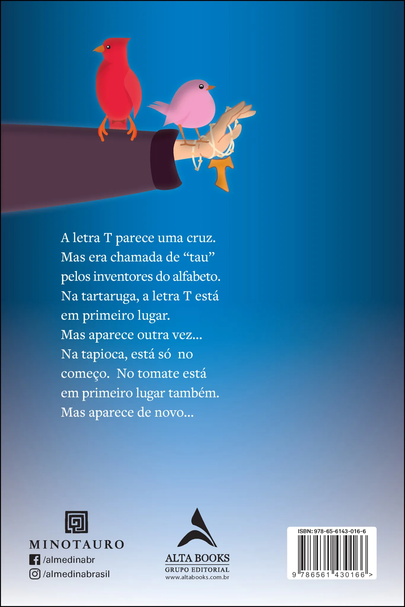 História da letra T: História da letra T Quarta Capa