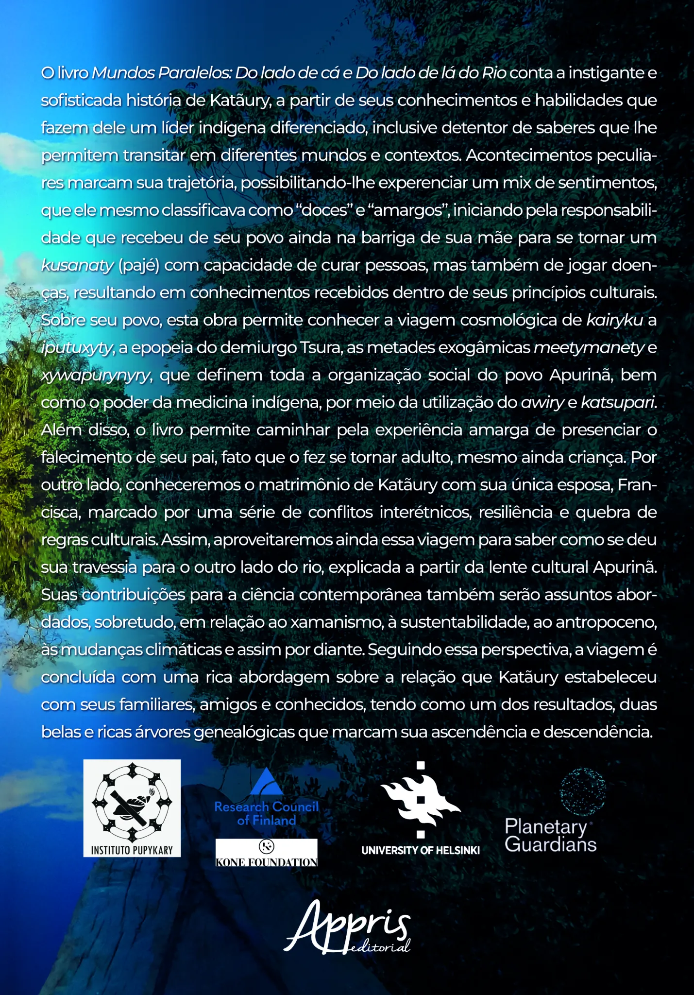 Mundos paralelos: Do lado de cá e do lado de lá do rio Mundos paralelos Quarta Capa