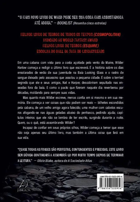 Os fantasmas da baía Looking Glass: Os fantasmas da baía Looking Glass Quarta Capa