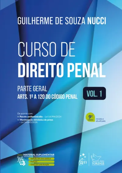Curso de Direito Penal - Vol. 1 - 9ª Edição 2025