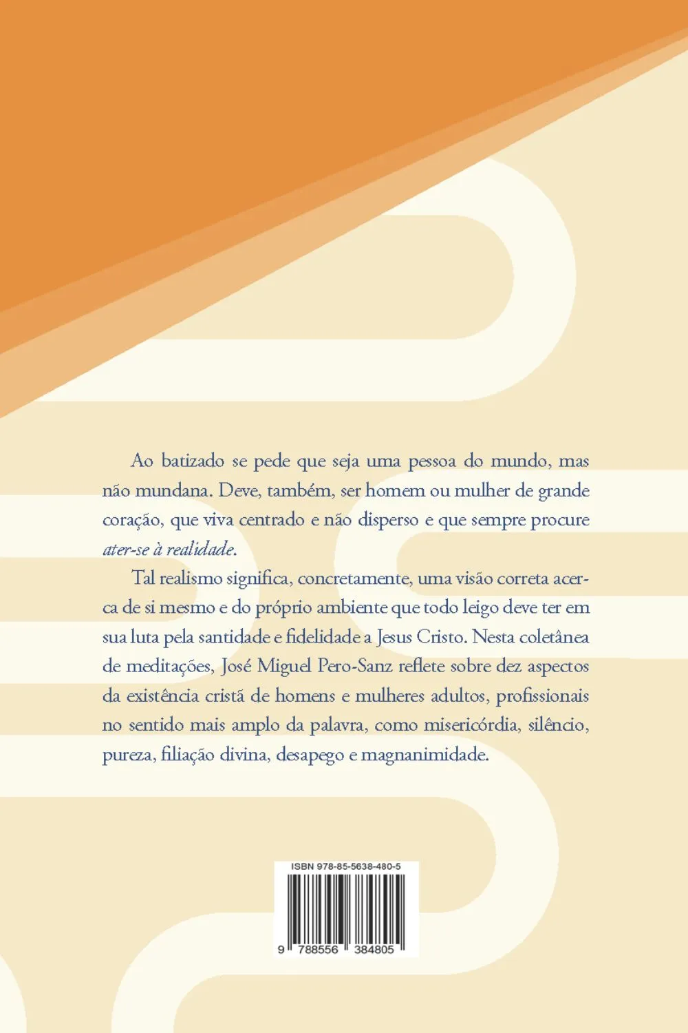 Ater-se à realidade: Dez traços da existência cristã Ater-se à realidade Quarta Capa