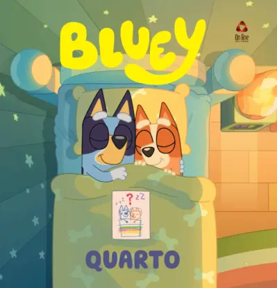 Bluey Livro de História - Quarto