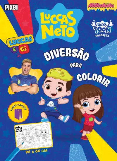 Luccas e Gi: Diversão para colorir!
