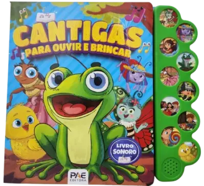 Cantigas para ouvir e brincar